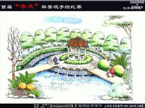 景观手绘与园林效果图 从灵感素材到施工图纸的全方位资源指南